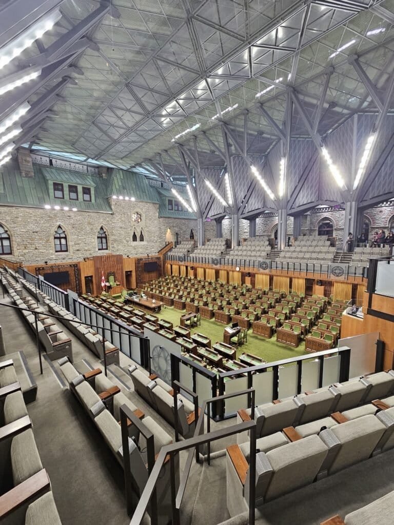 Chambre des communes Ottawa