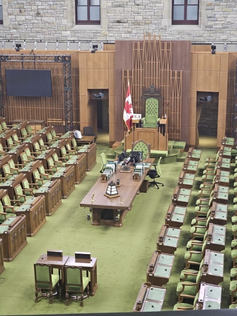 Chambre des communes Ottawa