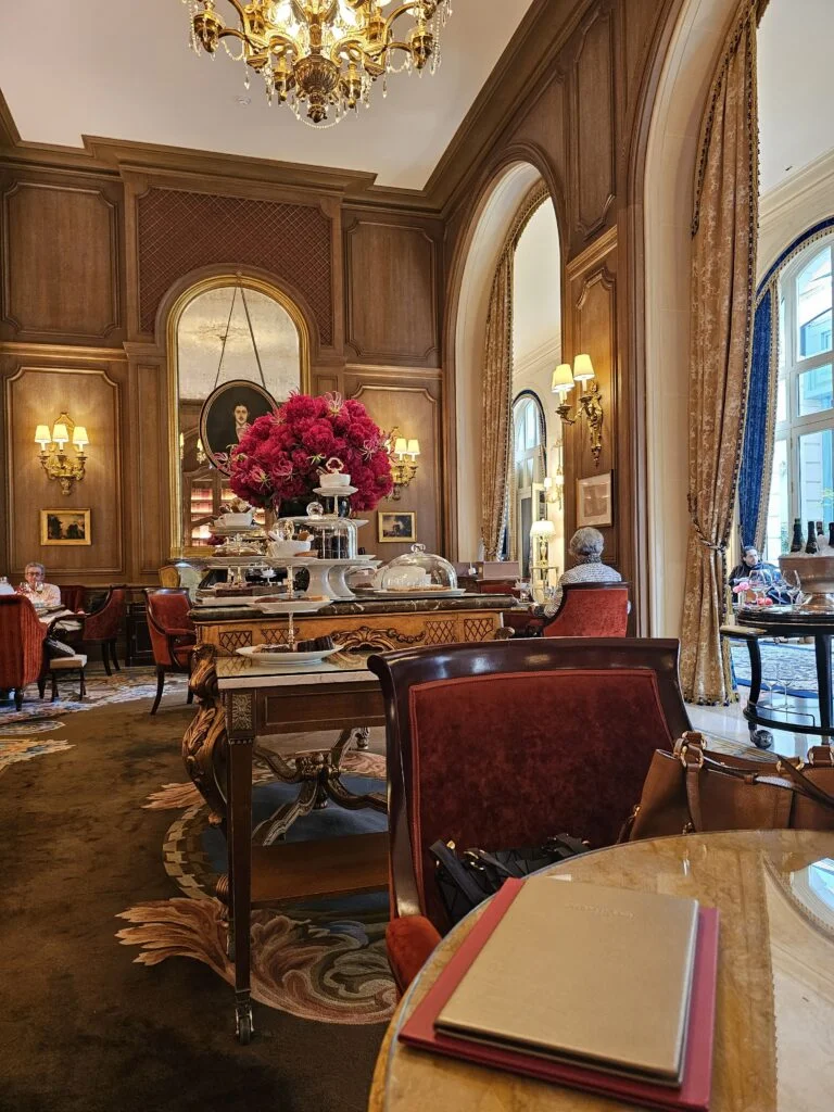 tea time ritz, menu du salon proust, tea time ritz avis, goûter au ritz prix