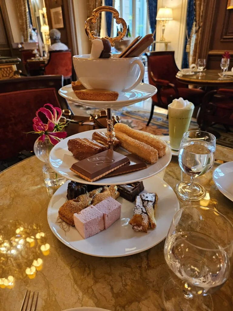 tea time ritz, menu du salon proust, tea time ritz avis, goûter au ritz prix