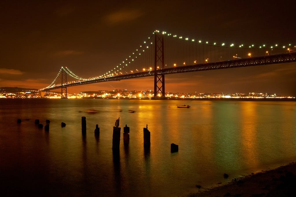Bridge during Nighttime