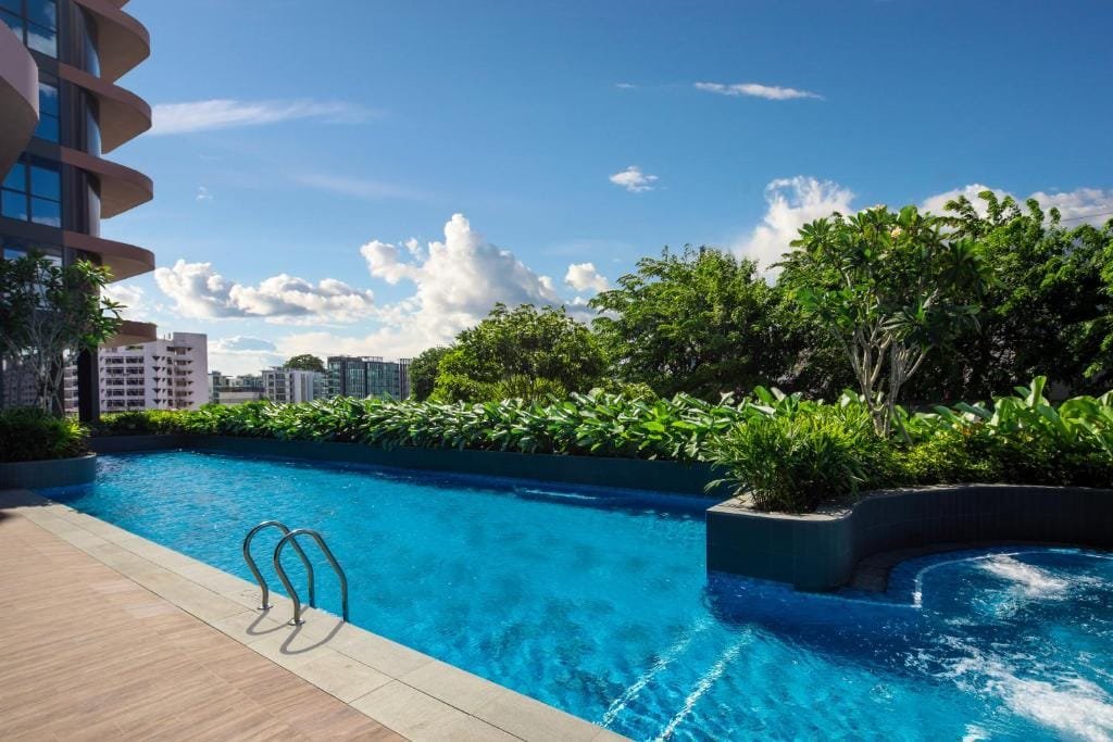 Piscine du Citadines Rochor Singapour
