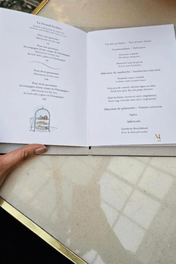 tea time paris intercontinental paris le grand