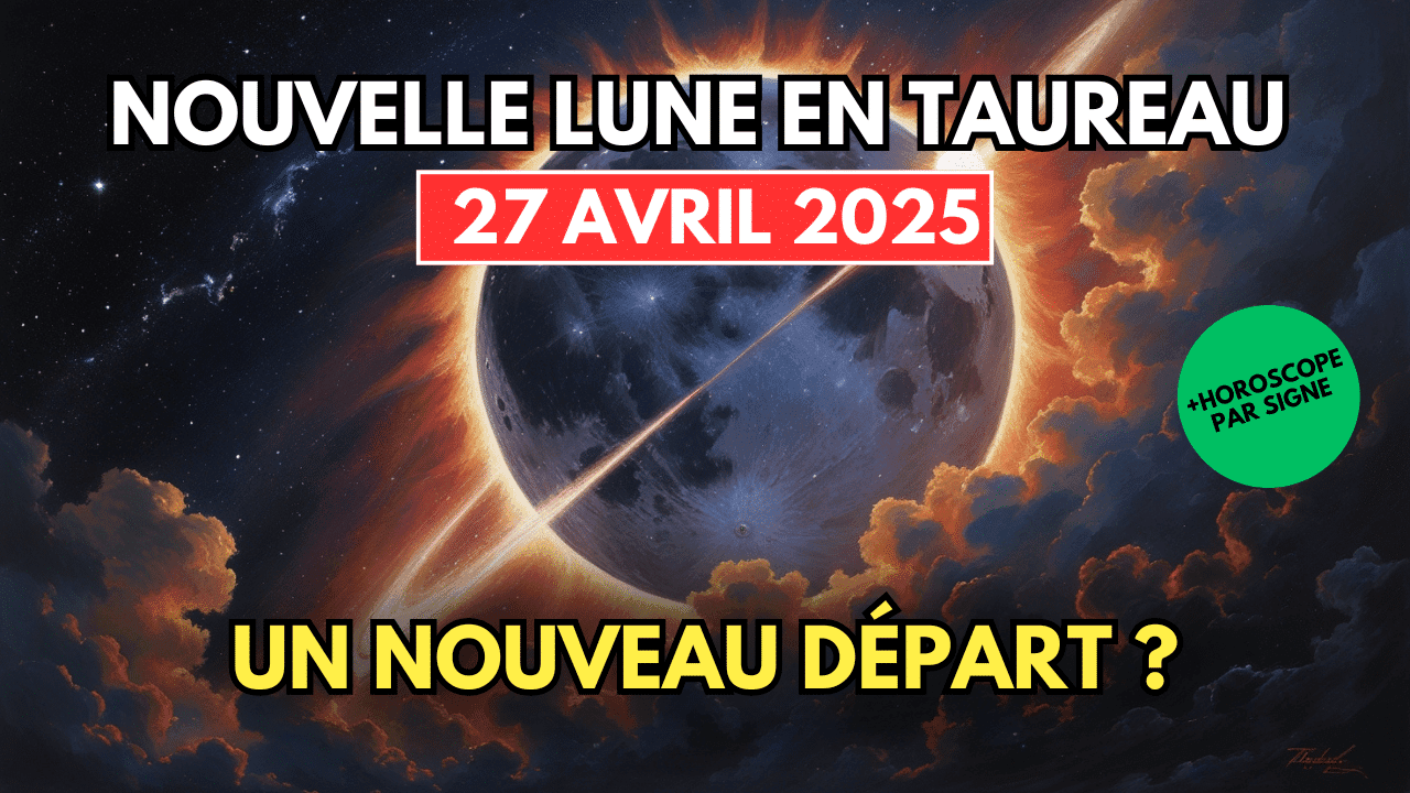nouvelle lune en taureau du 27 avril 2025
