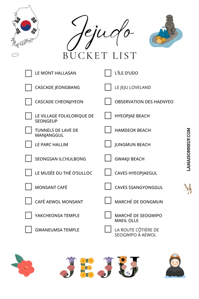 que faire à jejudo