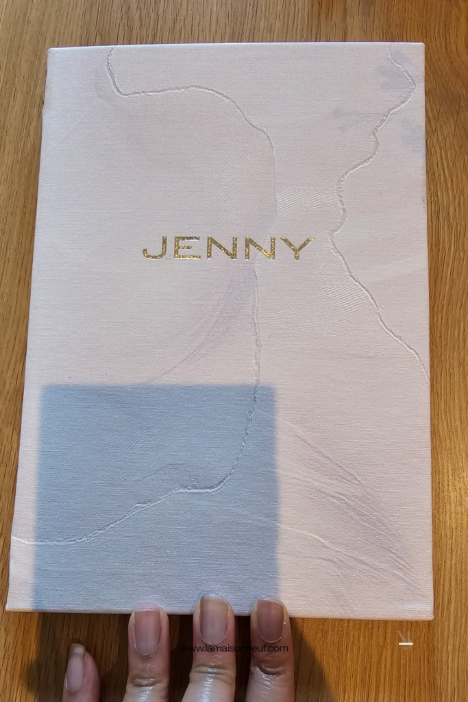 restaurant chez jenny menu