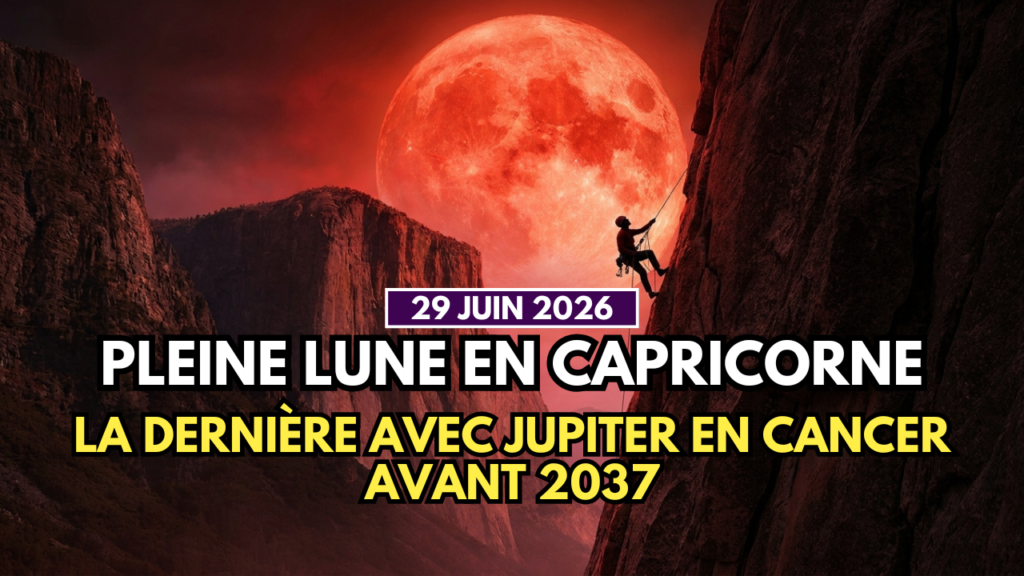 pleine lune en capricorne du 29 juin 2026